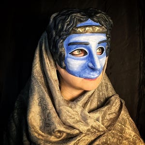 Queen Esther Purim Spiel Mask: Persian-inspired Masquerade Costume for ...