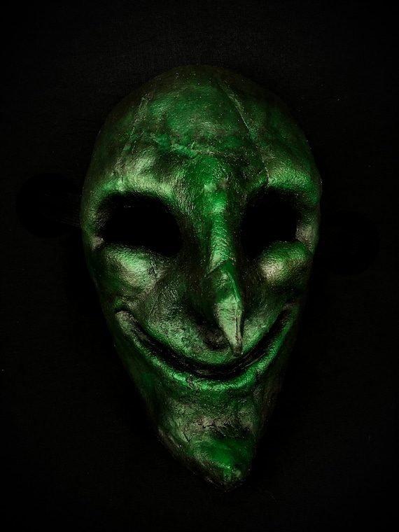Hexenmaske Klassisch Für Erwachsene – Gruselige Gesichtsmaske Für Karneval & Halloween