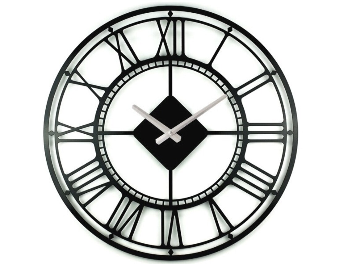 Wall Clock London/ Large Wall Clock / Modern Wall Clock / Etsy