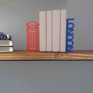 Bookends Red Phone Booth