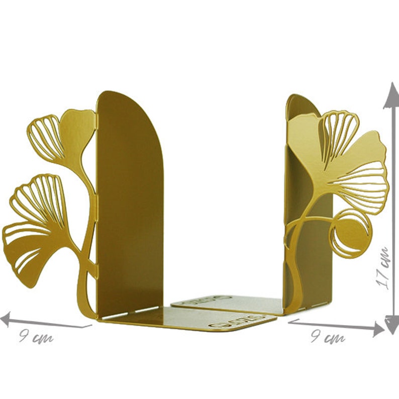 Bookends / Mariken Bronze Bookends/ Metal Bookends/ Bookends Etsy