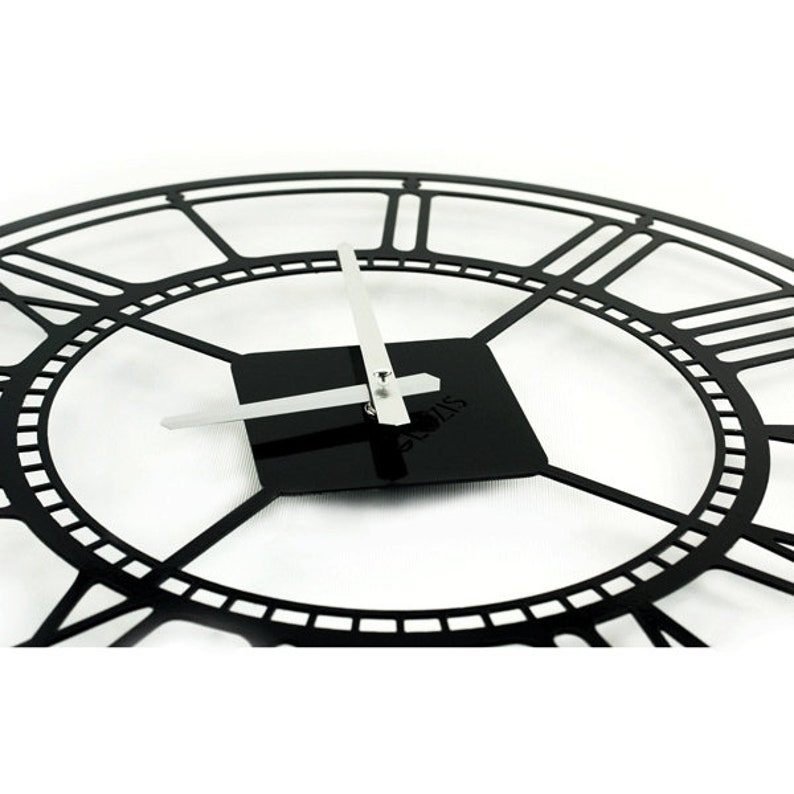 Wall Clock London/ Large Wall Clock / Modern Wall Clock / Etsy