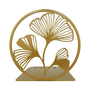 Ginkgo Bronze // Metal Bookend Glozis // Bookends // Book Ends // Book Holder // Book Lover / Geometrical Bookends / Decorative Bookends /