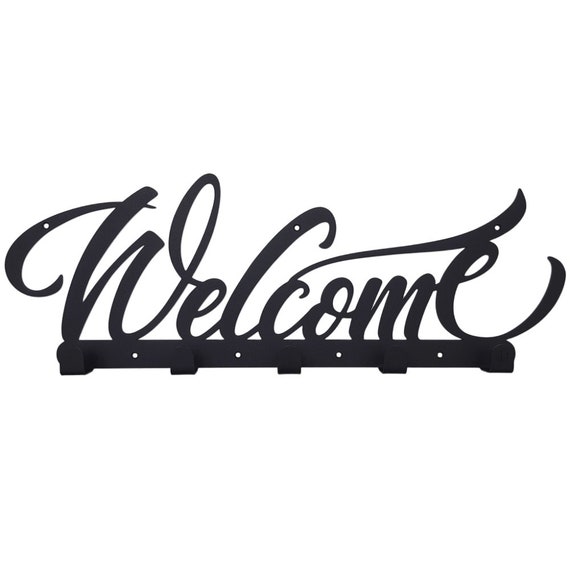 Welcome hook rack hotsell