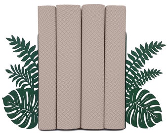 Monstera Bookends / Leaf Metal Bookends / Fern Unique / Heavy Book Ends / Stopper Book Holder Stand / Library Bookshelf Décor Monstera Leaf