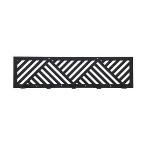Nord Black Metal Wall Hanger | Scandinavian Coat Rack 5 Hooks | Minimalist Decor Design