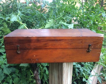 Antique  Wooden Gun Box