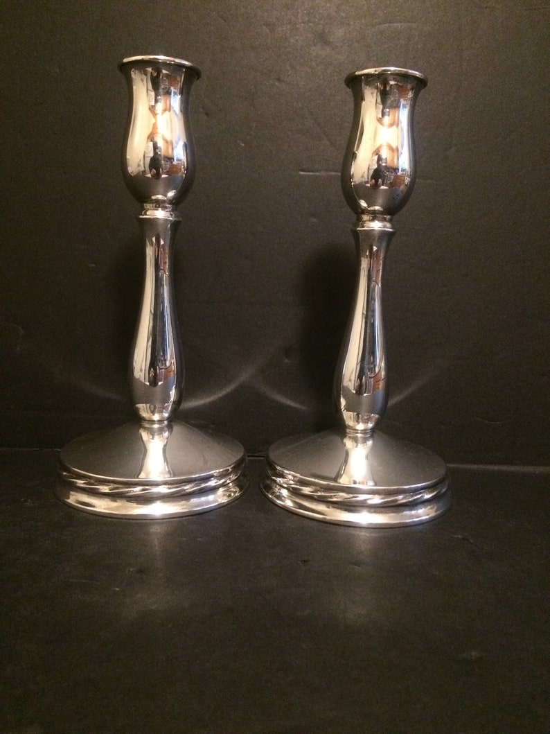 Sterling Silver Weighted 7 Towle Candlestick 131 131 Etsy