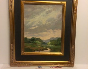 Oil paintig on Board, Artist By  Sara Linda Poly