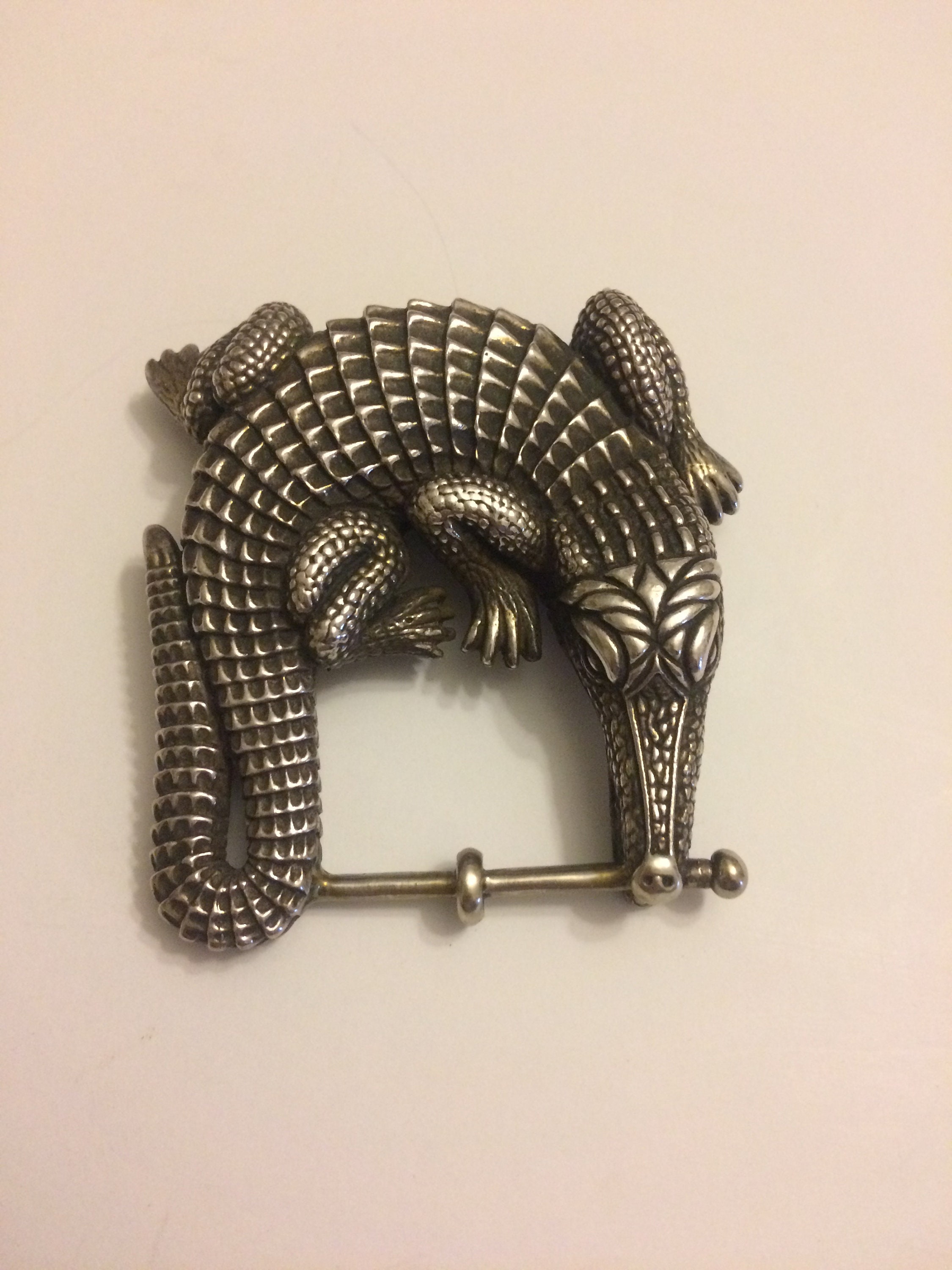 Barry Kieselstein-cord Large Sterling Silver Crocodile Alligator
