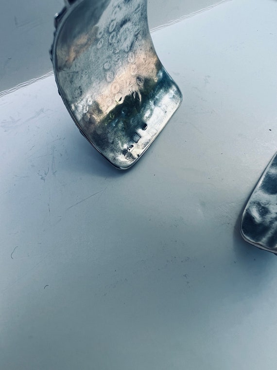 Sterling cuff  bracelet - image 4