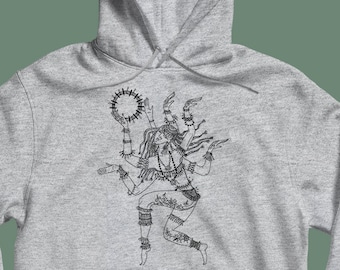 Shiva Hoodies Art Yoga Sweatshirts For Women's & Men's  Unisex