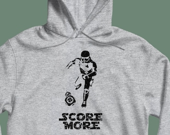 Star Wars Parody Hoodies Soccer Player  Sweatshirts For Women's & Men's  Unisex