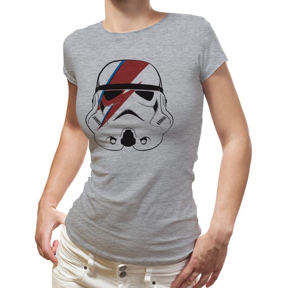 David Bowie Ziggy Stardust Stormtrooper Starwars T-Shirt-Toutes Les Tailles Et Couleurs