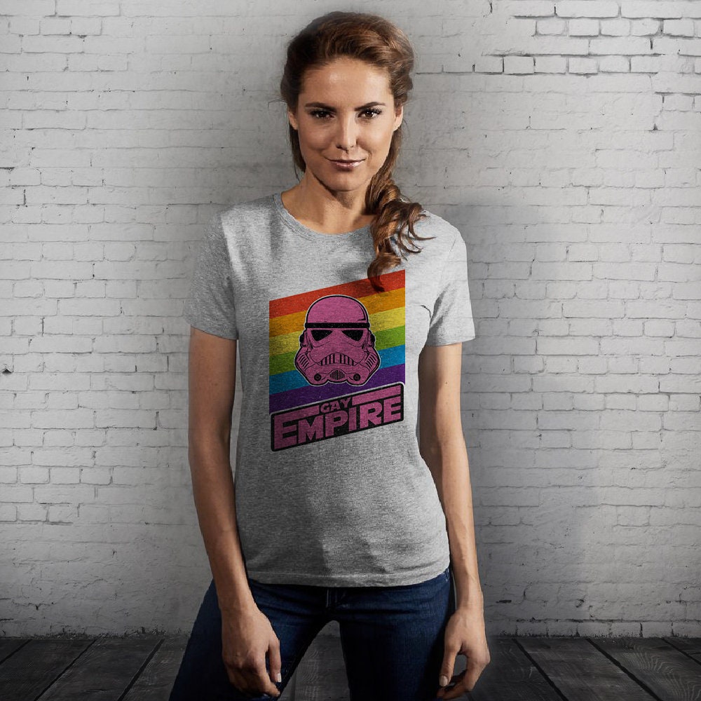 Star Wars Gay Empire LGBT Pride Falg Unisex T Shirt Funny Sarcastisc Parody  Holywood Movie Inspiration - Etsy