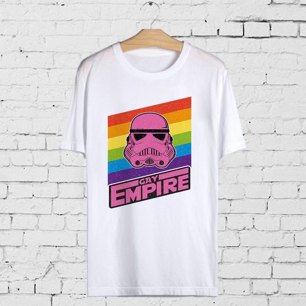 Star Wars Gay Empire LGBT Pride Falg Unisex T Shirt Funny Sarcastisc Parody  Holywood Movie Inspiration - Etsy