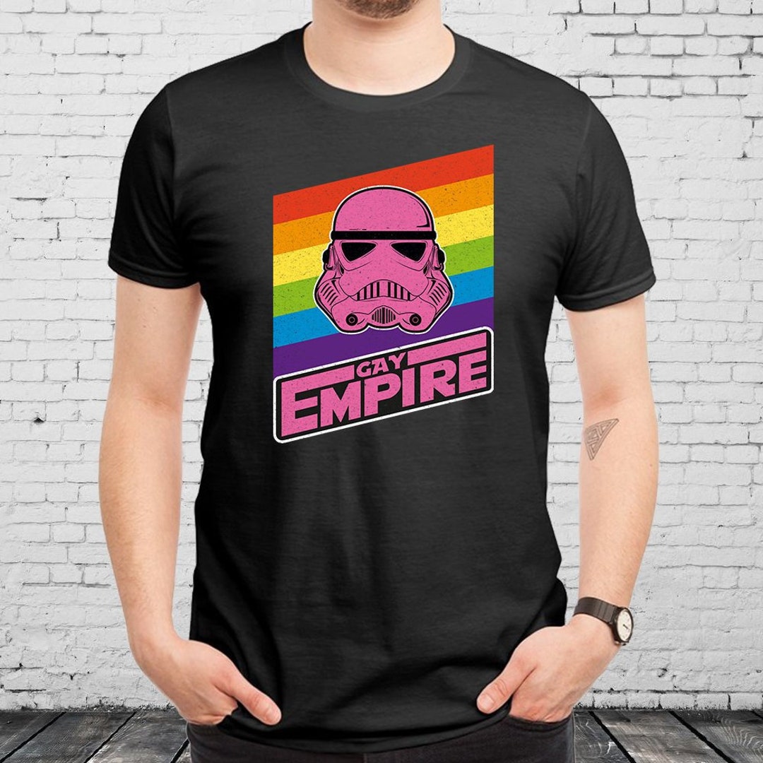 Star Wars Gay Empire LGBT Pride Falg Unisex T Shirt Funny Sarcastisc Parody  Holywood Movie Inspiration - Etsy