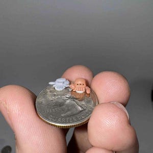 Miniature Totoro Cat Bus Figures