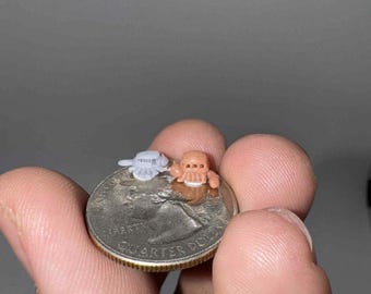 Miniature Totoro Cat Bus Figures
