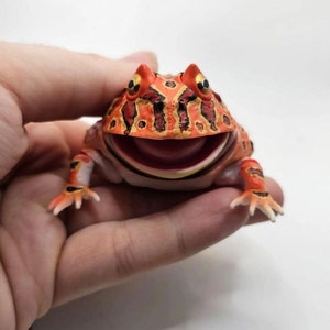 Large Pacman Frog Gachapon Figure