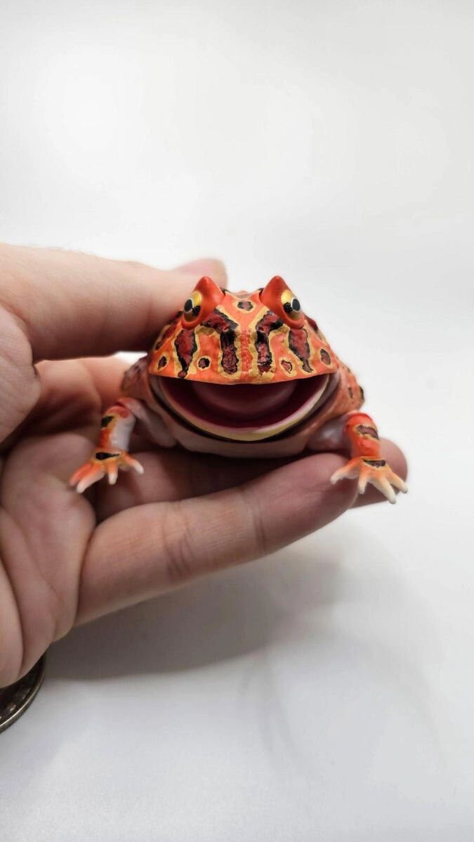 Large Pacman Frog Gachapon Figure - Etsy