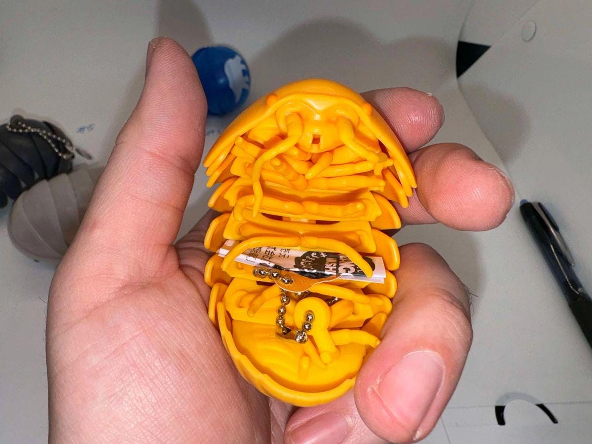 Medium Isopod Dango Mushi Gachapon Set 9
