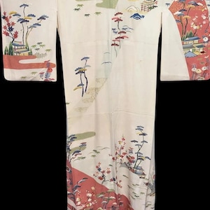 Vintage Silk Kimono #44