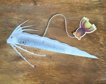 Oarfish Fish Shaped Assam Black Tea Teabags from Japan - Ocean Teabag