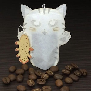 Toraja Coffee Cat Tea Bag - Ocean Teabag