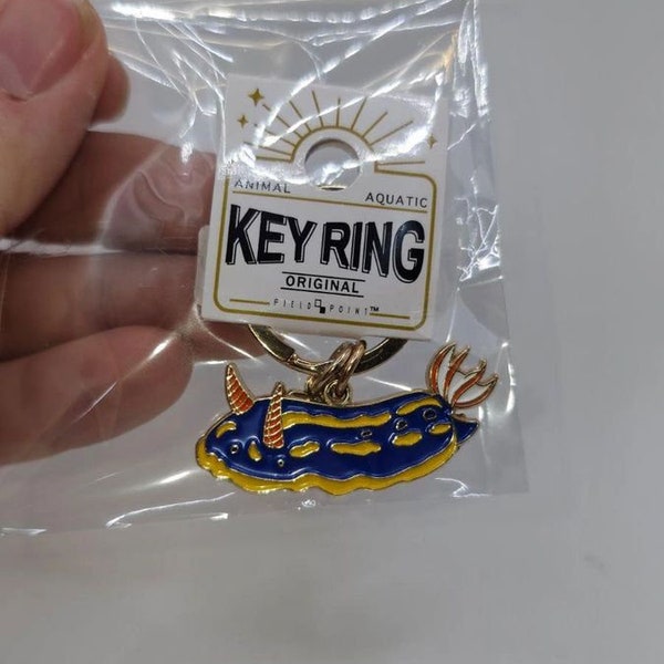 Sea Slug / Nudibranch Key Ring from Japan