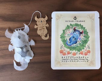 Sleeping Baby Dragon Tea Bag - Ocean Teabag