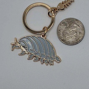 Isopod Key Chain