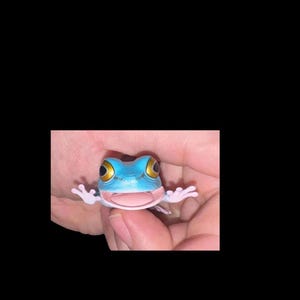 Figura articulada de rana Gachapon: Edición limitada de Bandai Toy imagen 5