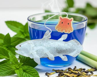 Coelacanth Butterfly Tea Bag - Ocean Teabag