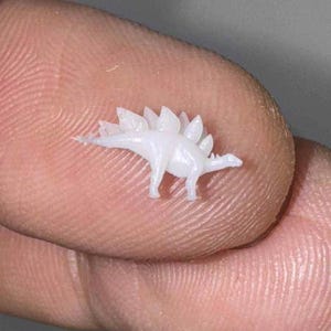 Nano Miniature Stegosaurus Dinosaur Figures