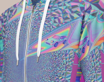 Vintage Marc Jacob's Heaven Limited Release “ACID BUNNY” Zip-up