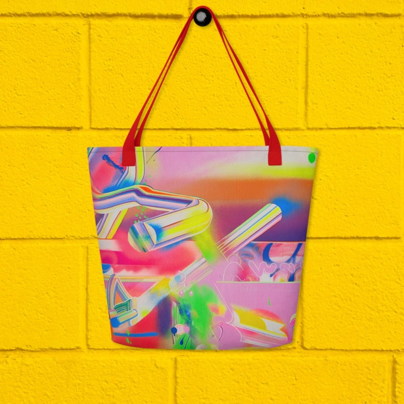 All-Over Print Large Tote Bag