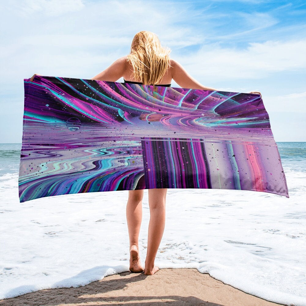Synthwave Art All Over Print Soft Beach Coastal Bathroom Towel, Bath Beach  Gym Towels Gifts for Friends, Beach Bathroom Accessories - Etsy, image size:1000x1000