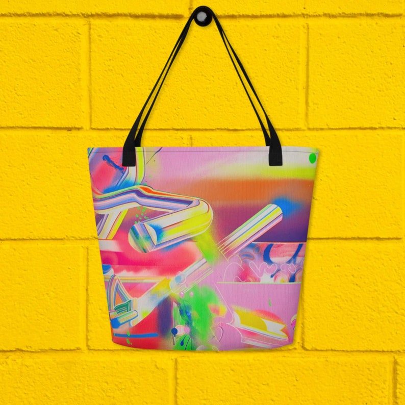 All-Over Print Large Tote Bag