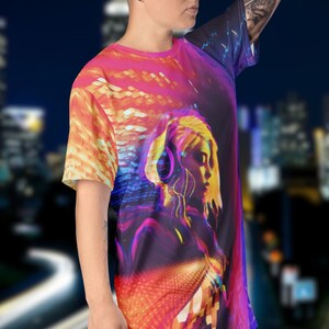 RELAXED FIT TEE NEUGHTY NEON