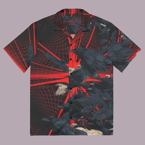 cyberpunk dress shirt Cyberpunk Button-up Style Shirt, Cyber Goth Shirt, Anonymous hacker Clothing, Cyber legacy, android button up