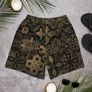 All-Over Print Unisex Athletic Long Shorts