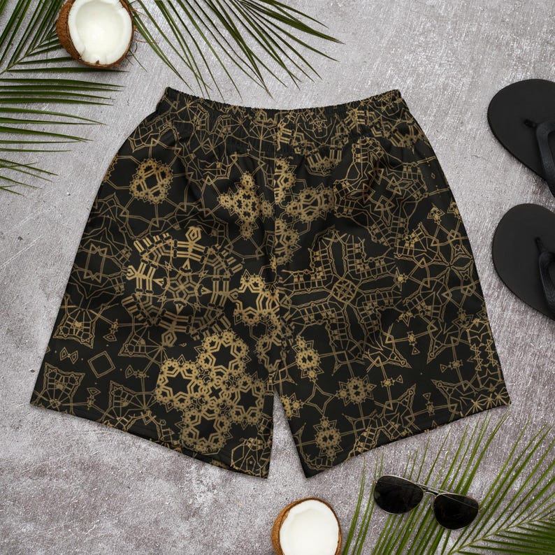 All-Over Print Unisex Athletic Long Shorts