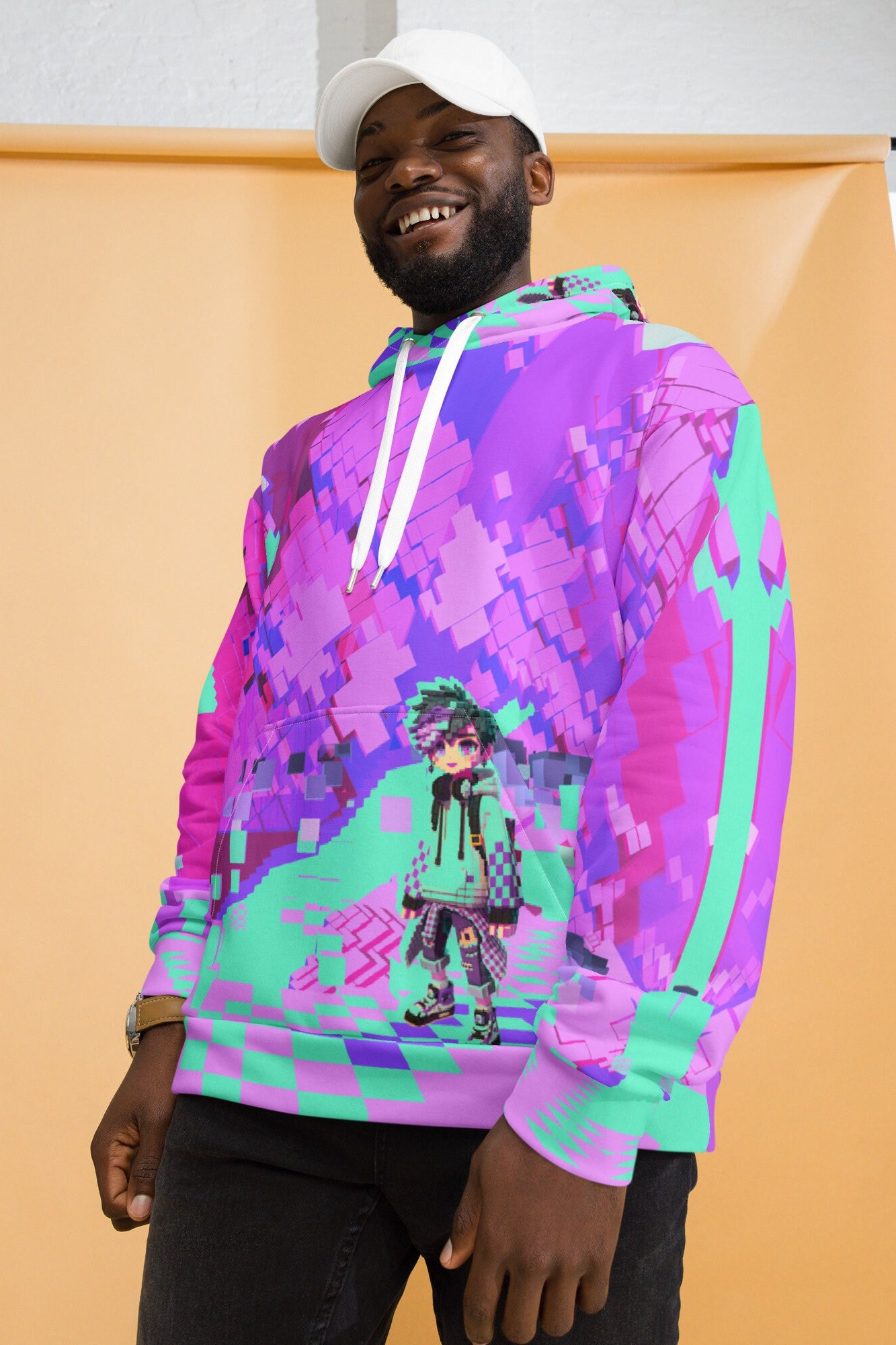 Armillary. GRAPHIC BIG HOODIE【PURPLE】 Purple