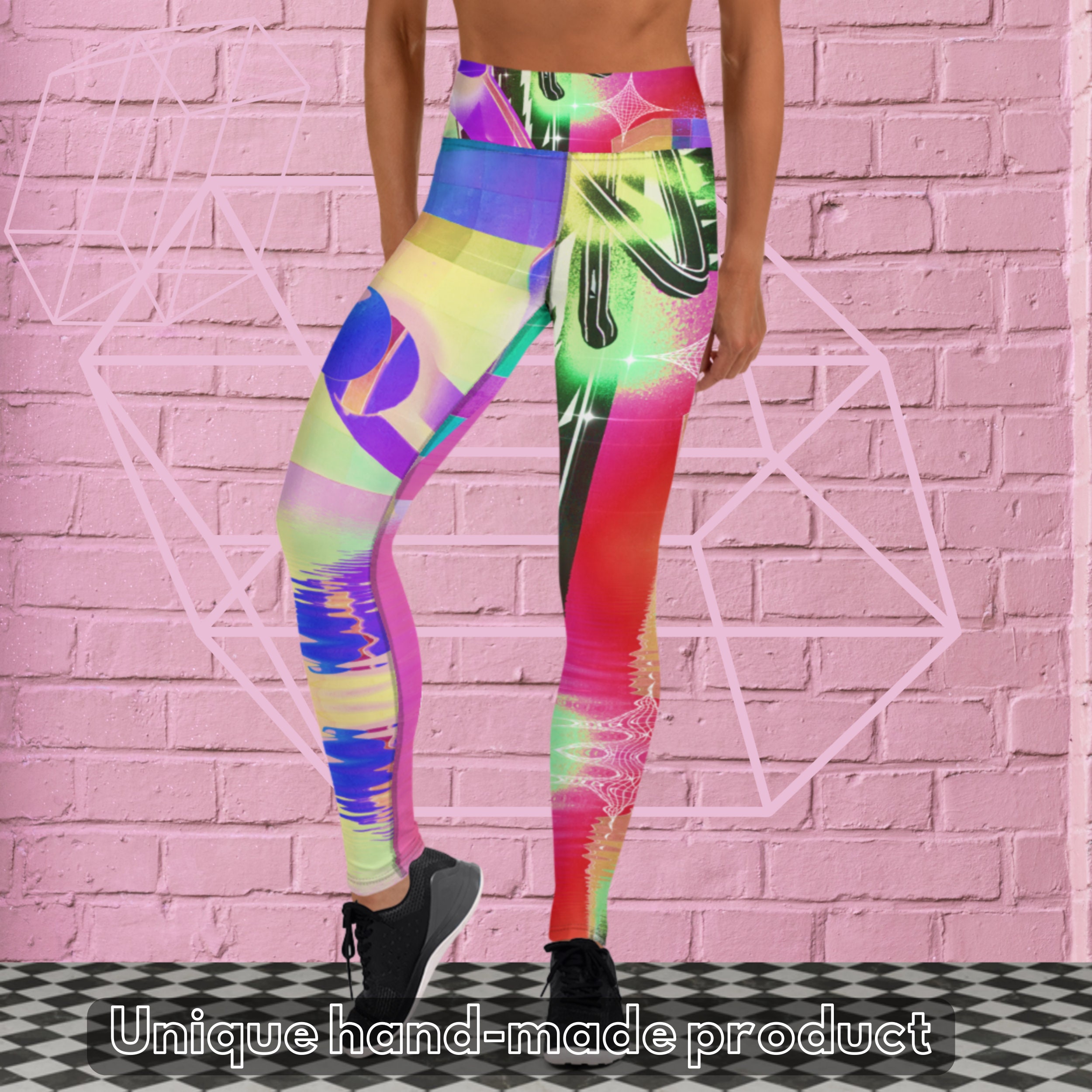 Fun Print Yoga Pants -  Canada