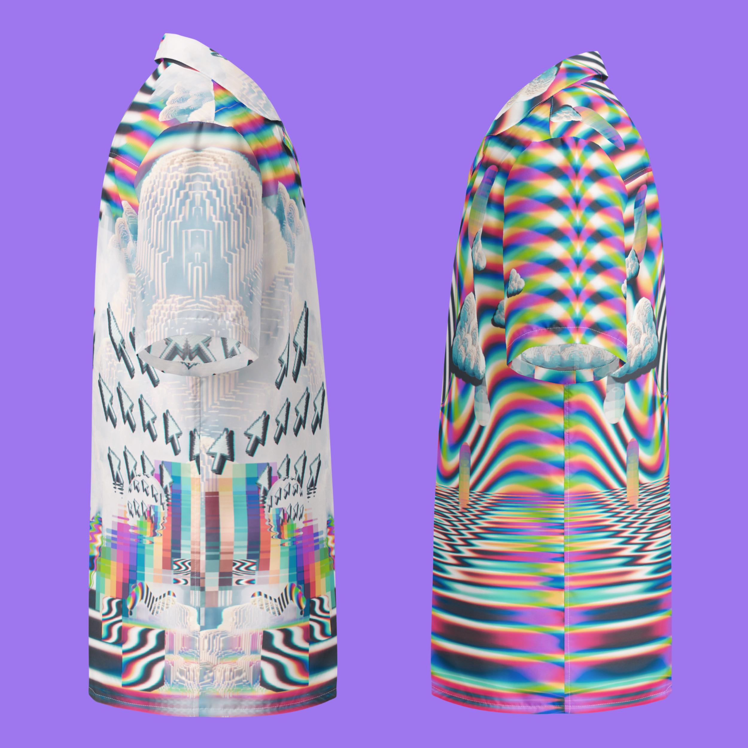 ミュージシャン 2way Frill Shirts/Inspired by Future Pop 2way Frill Shirts/Inspired by Future Pop