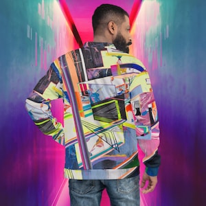 Streetwear Jacket, Cyberpunk Jacket, Rave Outfit
