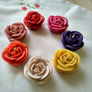 candles roses, roses candles , red roses, white roses, beeswax candles, favor candles, wedding favor candles , wedding candles favors