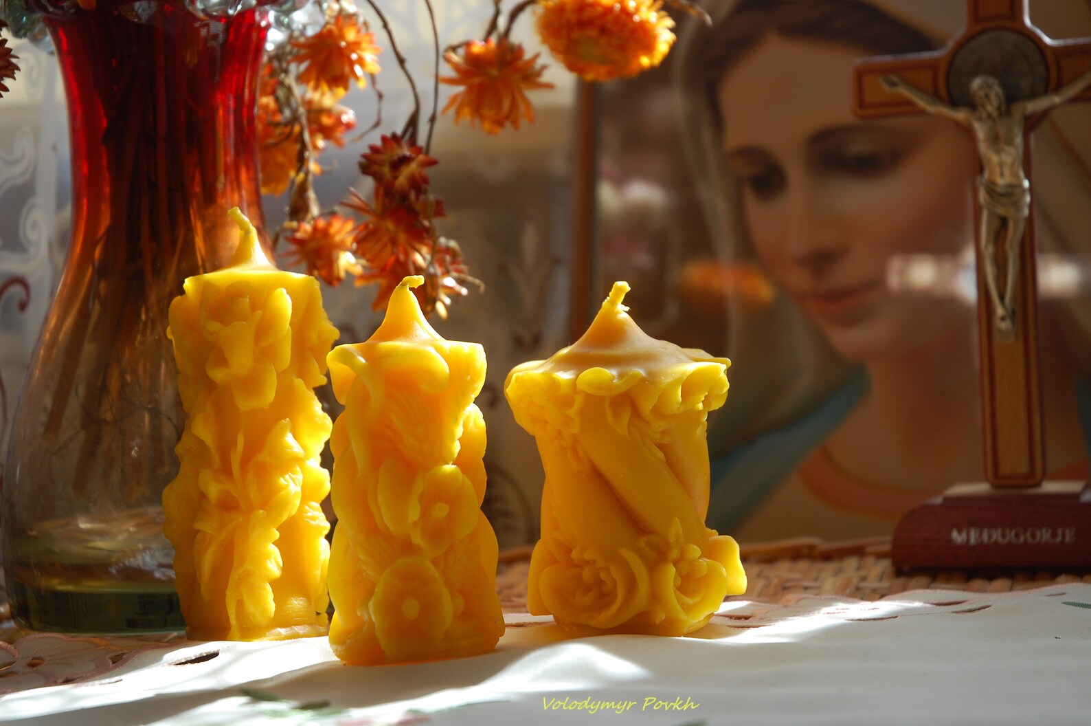 Candles for gifts gift candles beeswax candles catholic Etsy
