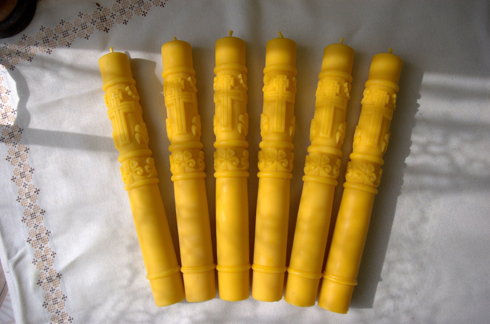 Beeswax Pillars, Candles Pillars,beeswax Candles, Altar Candles